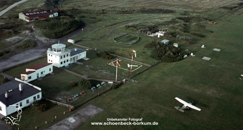 Histoorjebook Ut olde Tieden Borkum Flugplatz Borkum